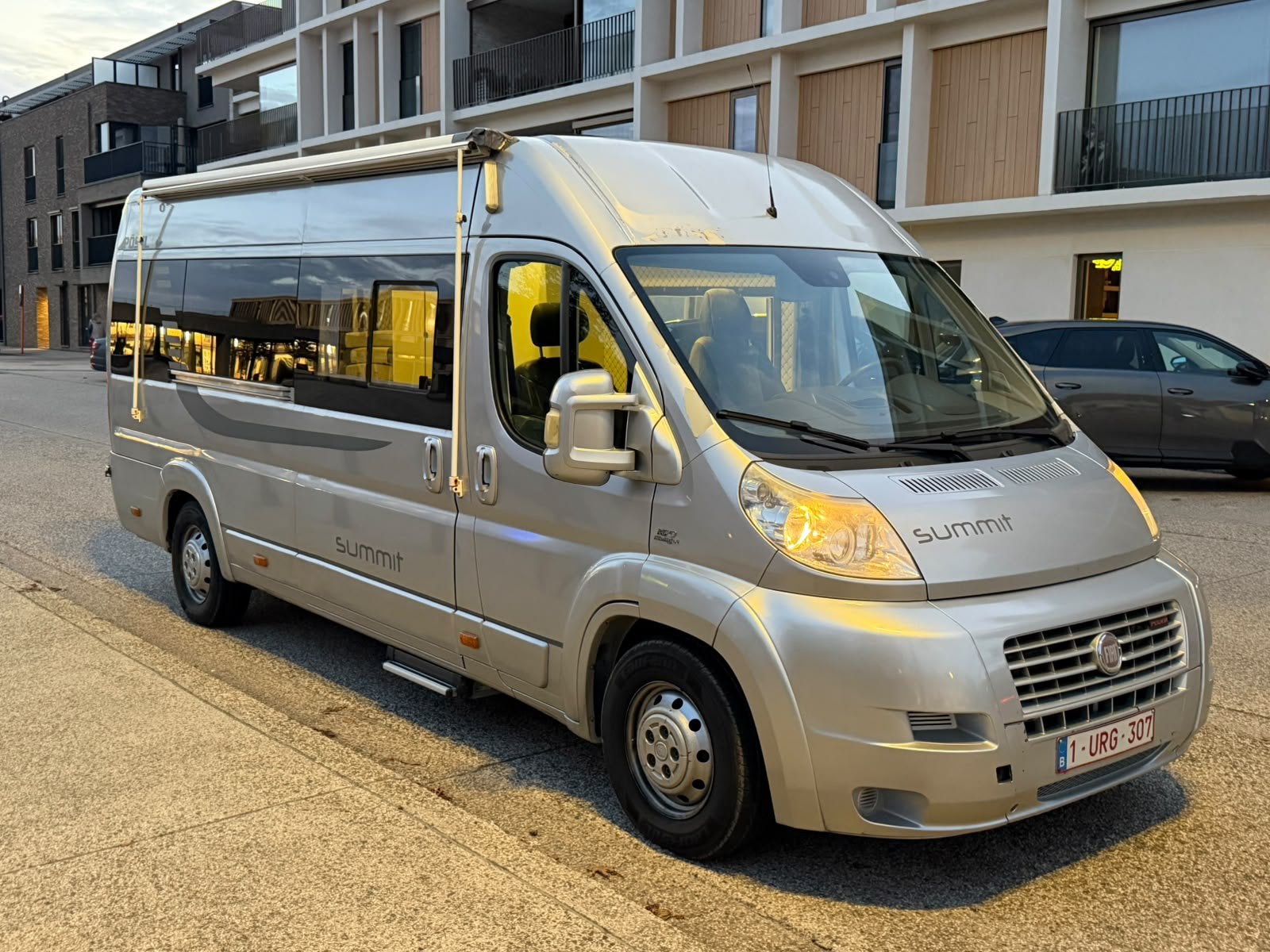Fiat ducato mobilhome  3.0 22.500€ gekeurd vllr verkoop, Auto's, Bedrijf, 5 deurs, Te koop, Handgeschakeld