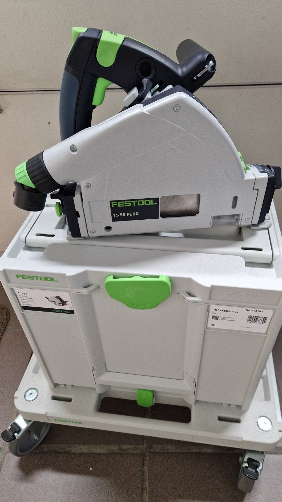 Scie plongeante Festool TS55 avec guide, Enlèvement, Neuf, Scie plongeante