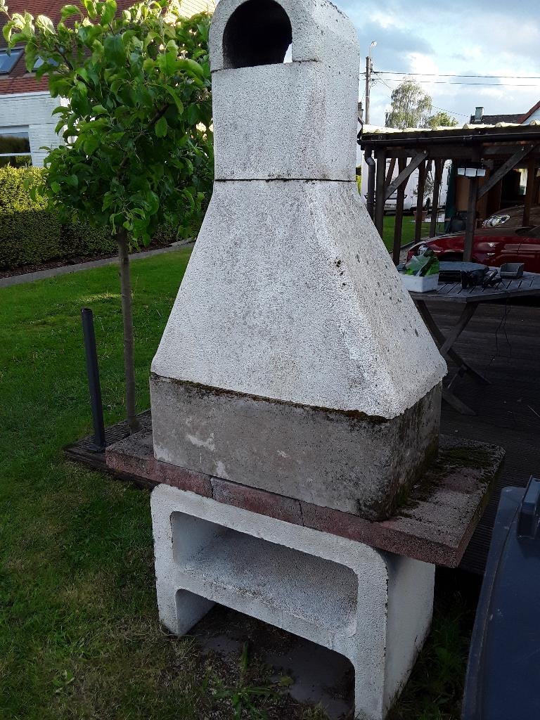 Stenen bbq, Ophalen, Gebruikt
