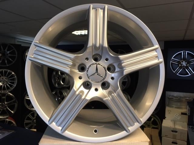 IN STOCK: NIEUWE set 18 inch 5x112 alu Mercedes sport velgen, Neuf, Enlèvement ou Envoi, Pneus été, 18 pouces