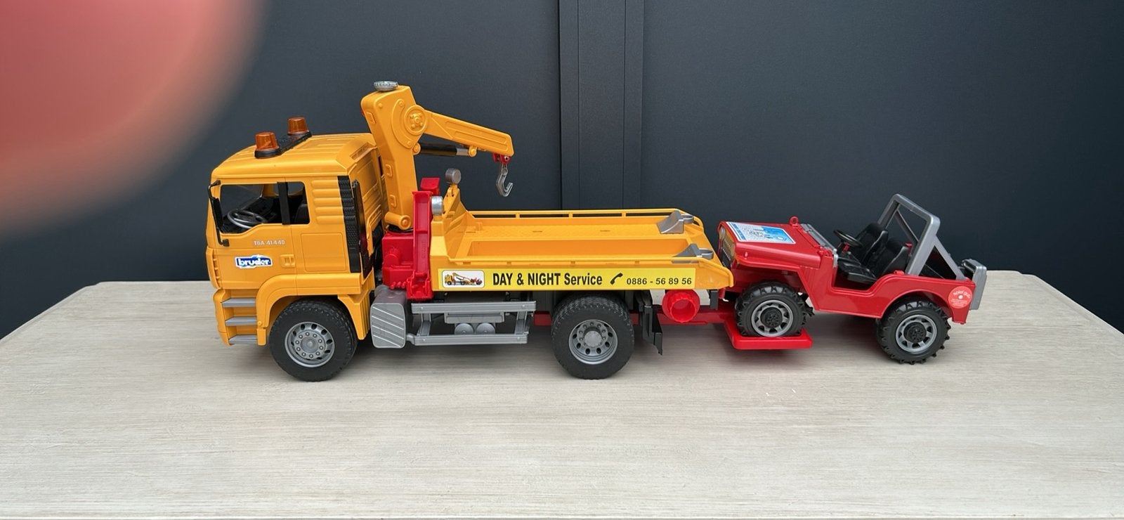 Bruder Takelwagen, Kinderen en Baby's, Ophalen, Gebruikt