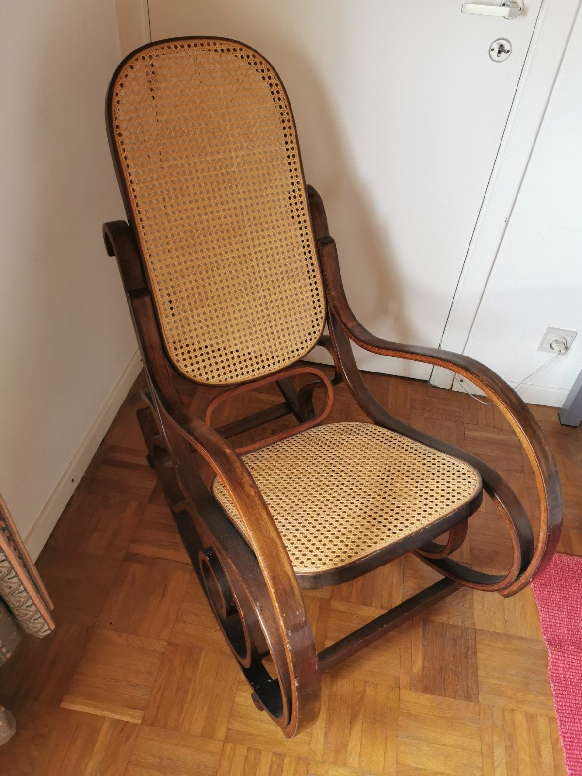 rocking chair vintage, Antiquités & Art, Enlèvement