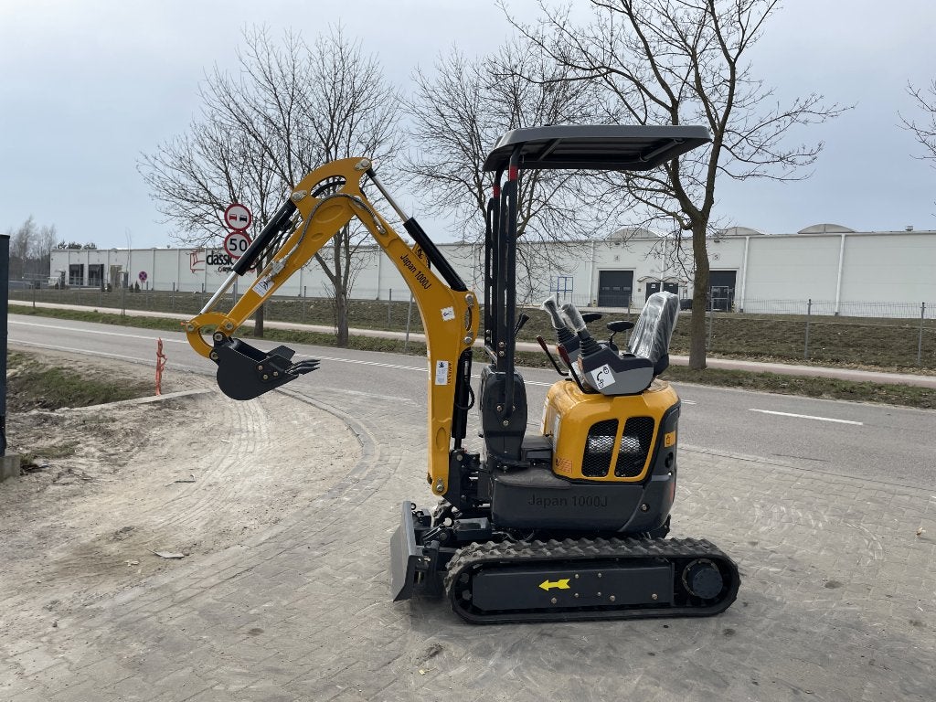 Nouvelle mini-excavatrice GTJAPAN 1000J | 10900ex btw, Enlèvement