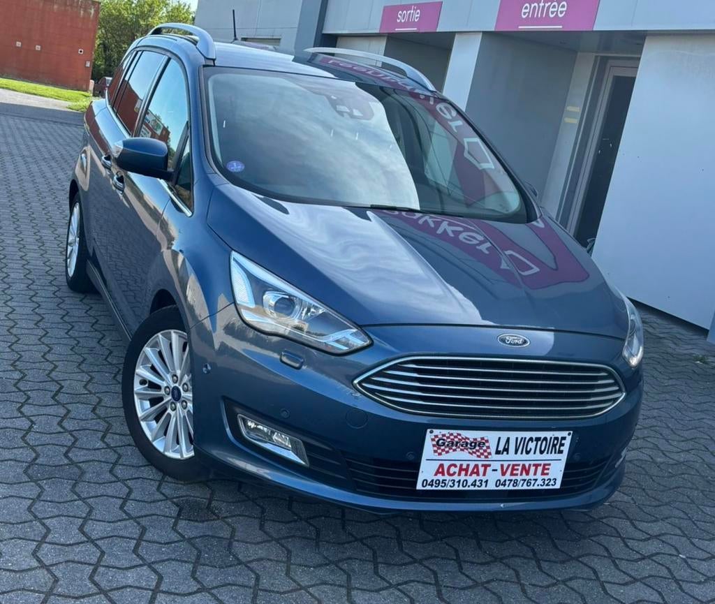 Ford Grand C-Max 5 PLACES 2019 année 80000km 0032478767323, Achat, Entreprise, 5 portes, 5 places