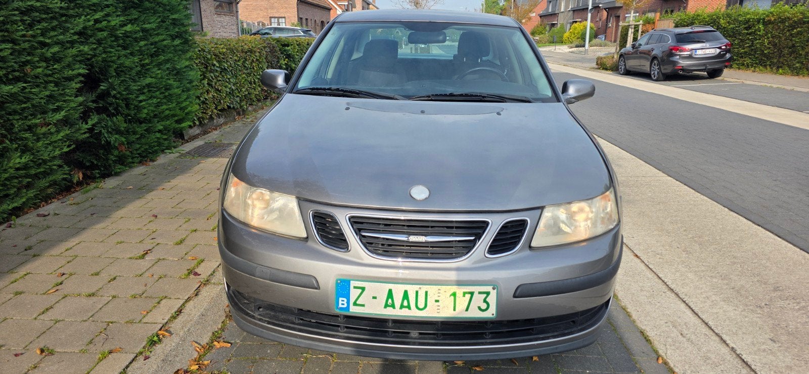 Saab 93 / 120 000 km / 2,2 DiT / 2004, Autos, Argent ou Gris, Achat, Entreprise, Boîte manuelle