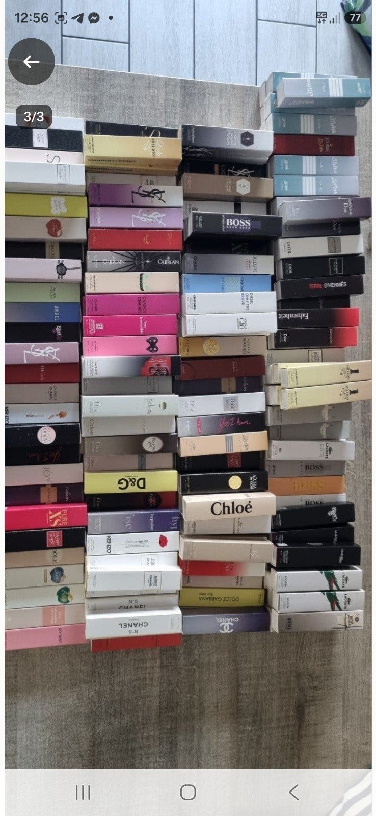 parfums de poche 33ml, Collections, Parfums, Enlèvement ou Envoi, Neuf, Miniature, Plein