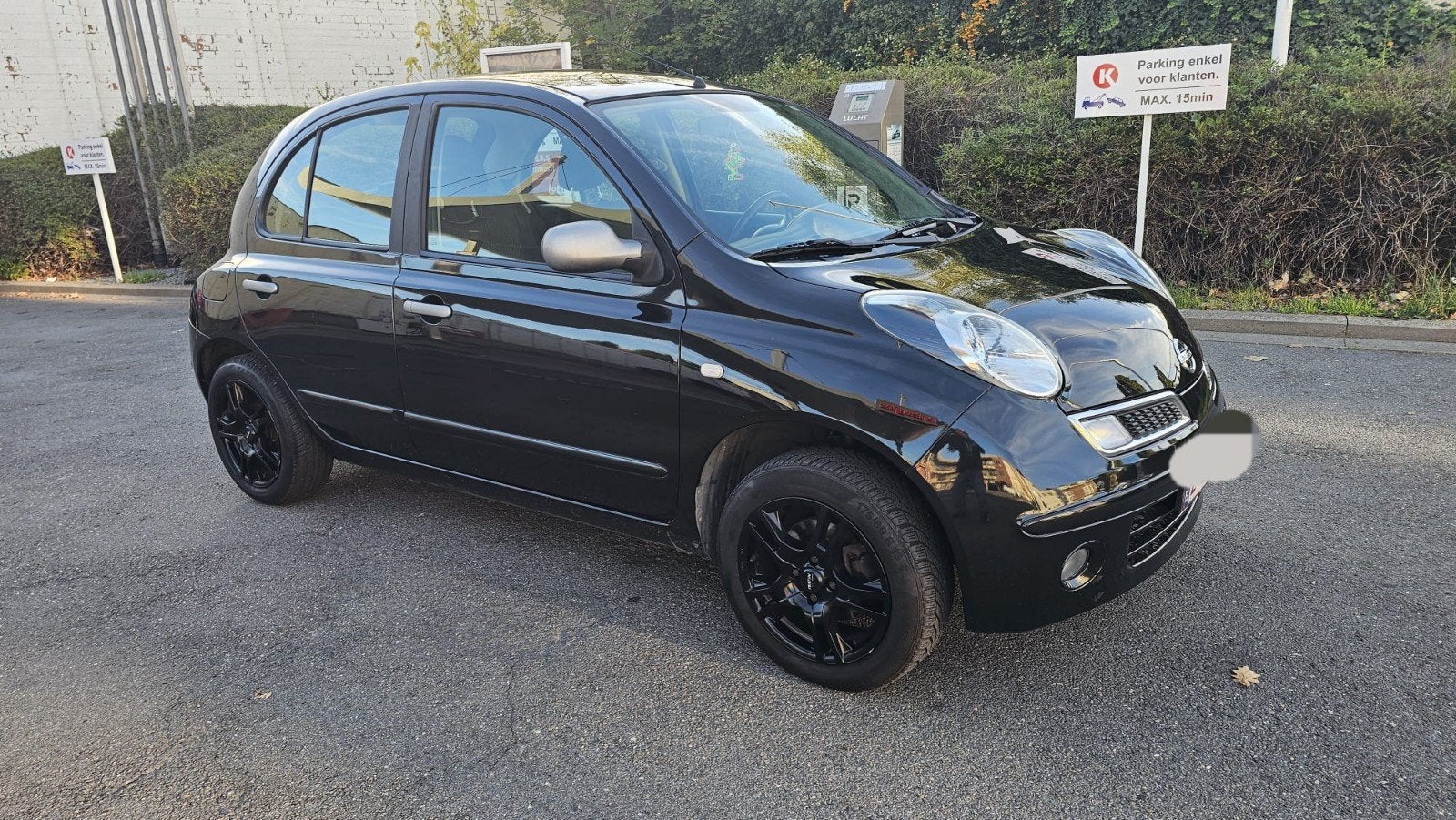 Nissan Micra Z5 1.2 Airco, Gekeurd, Auto's, Zwart, Micra, Handgeschakeld, 5 deurs