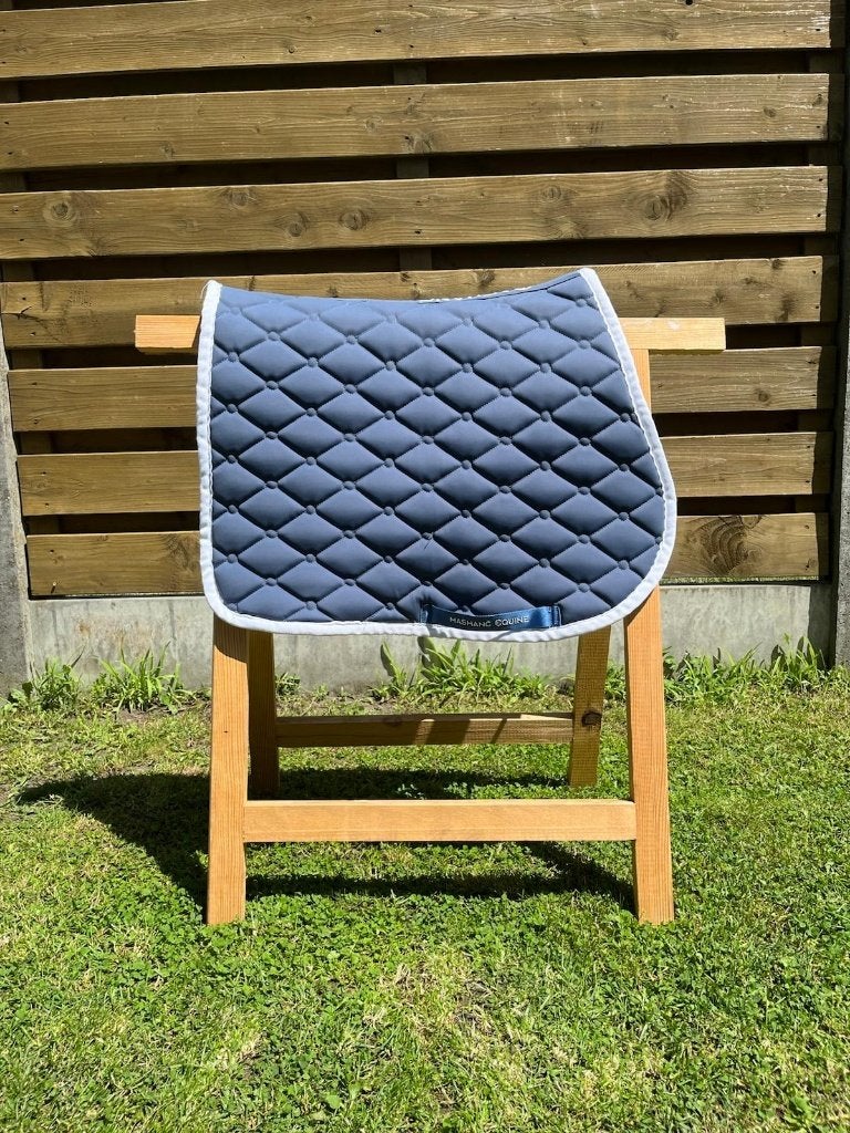 Donker blauw dekje Mashang | maat pony, Dieren en Toebehoren, Paarden en Pony's | Dekens en Dekjes, Ophalen, Overige merken, Zadeldekje