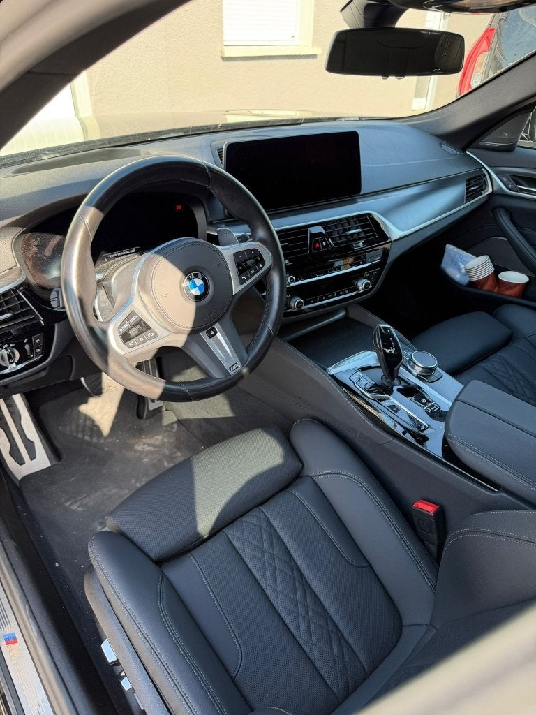 BMW 5-serie - 540d xDrive 340 pk BVA8 M Sport, Auto's, Automaat, 4 deurs, Zwart, 2993 cc