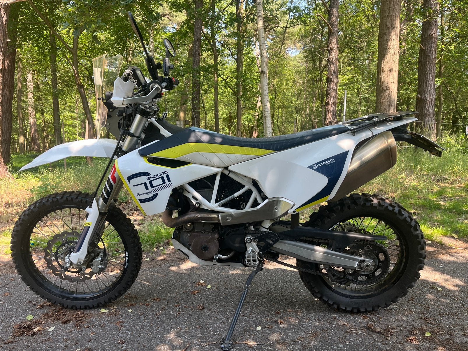 Husqvarna 701 Enduro met navigation tower, Motoren, 693 cc, Occasion, Motorrijbewijs A, Particulier