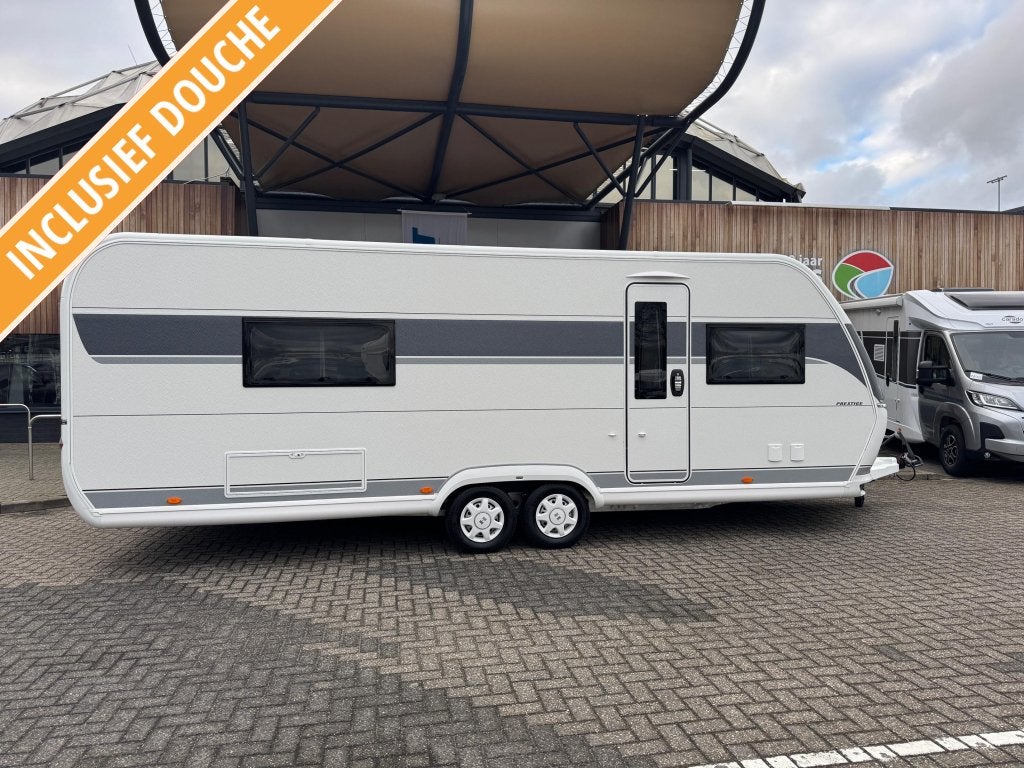 Hobby Prestige 660 WFC, Jusqu'à 4, 6 à 7 mètres, Hobby, Lit fixe