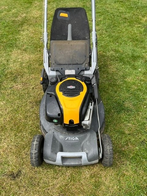 grasmachine, Tuin en Terras, Grasmaaiers, Ophalen, Cirkelmaaier, Gebruikt, Benzine-grasmaaier