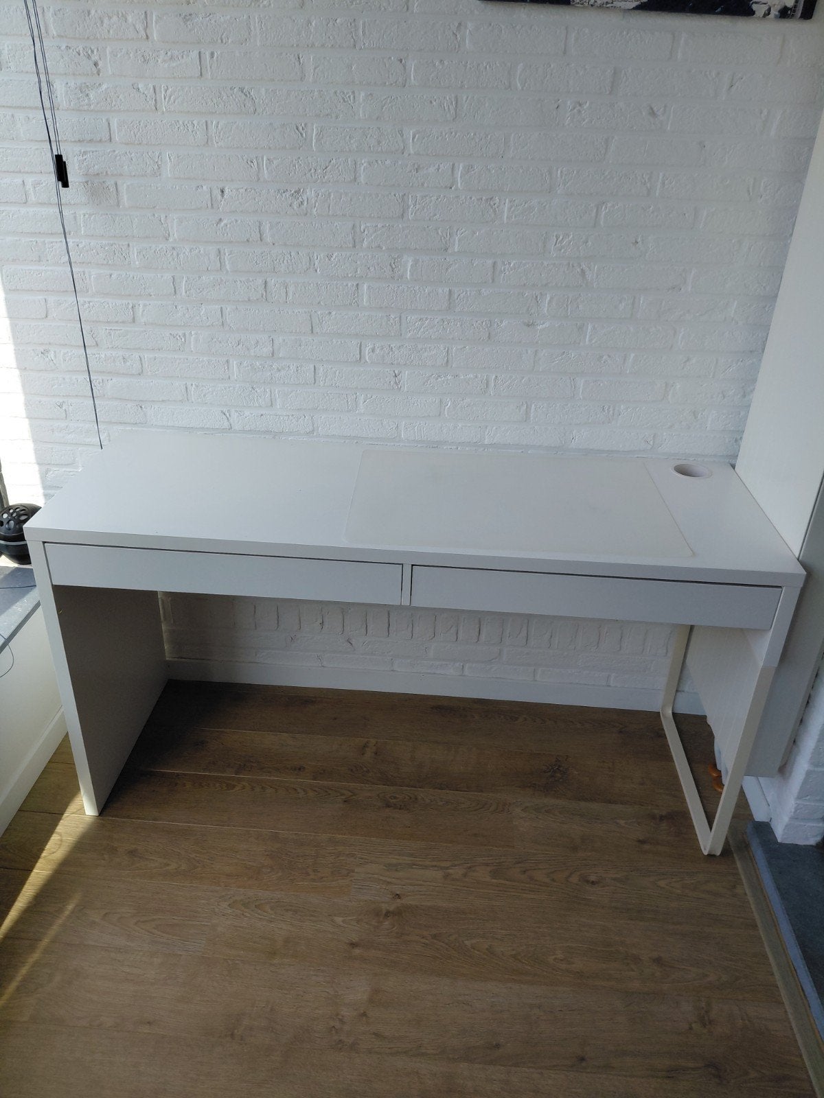 Bureau, dubbele uitvoering, 2 schuiven, Ophalen, Met lades, 50 cm, 142 cm