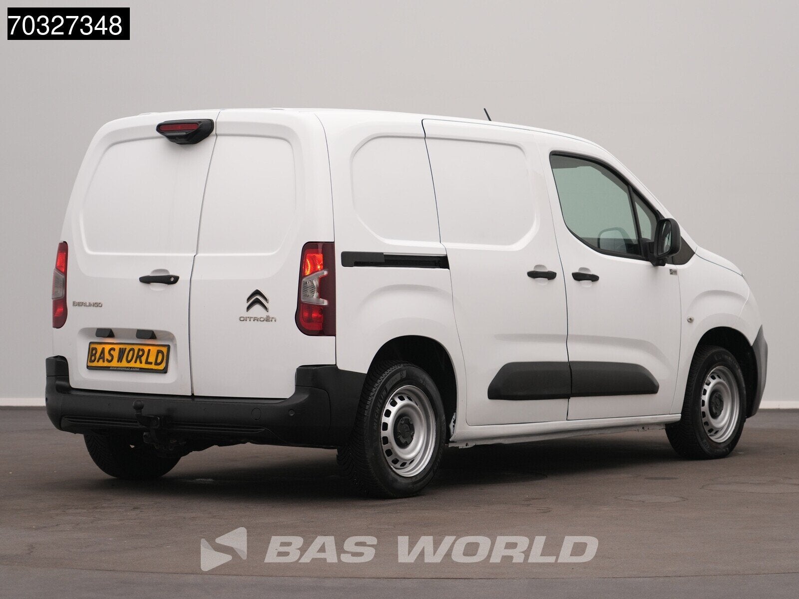 Citroën Berlingo 110pk Benzine Groot scherm Navi Camera Tre, Stof, 1199 cc, Citroën, Wit