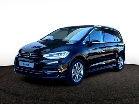 Volkswagen Touran HIGHLINE BUSINESS PREMIUM 1.5 TSI 150 PK D, Auto's, Automaat, 149 g/km, Zwart, Break