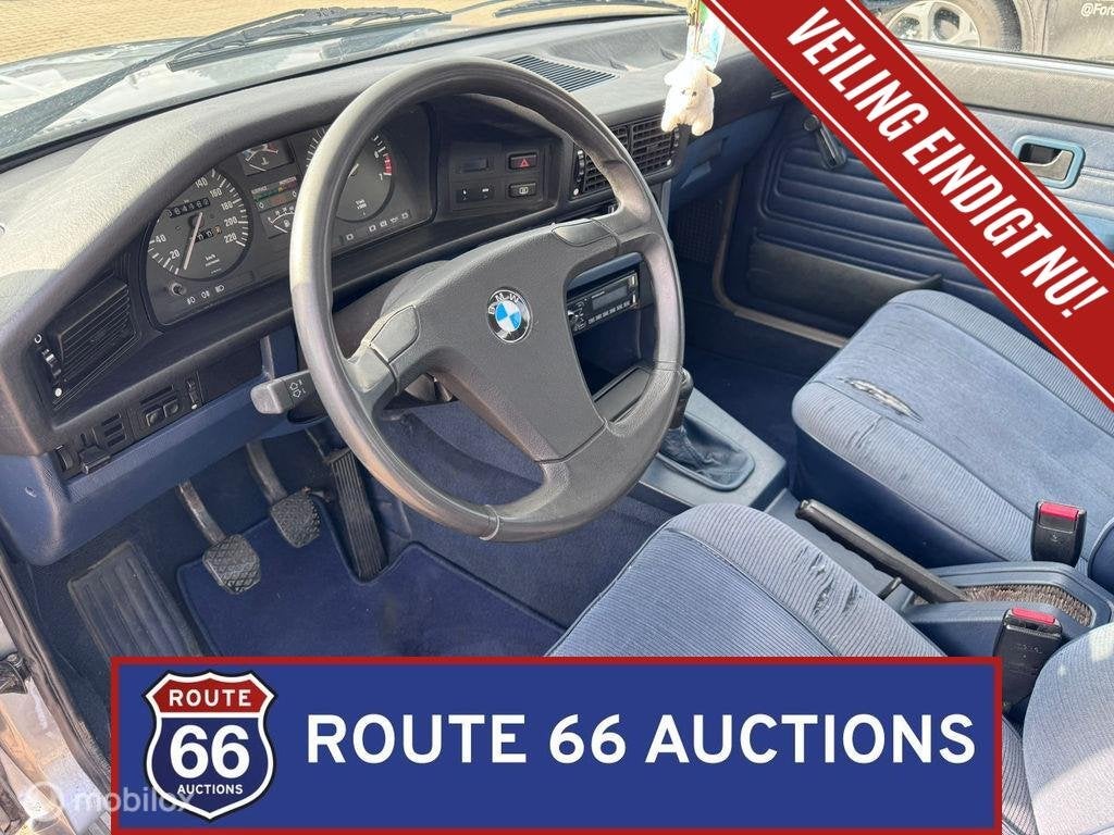 BMW 518i | 1985 | Route 66 Auctions, Achat, Entreprise, Boîte manuelle, Autre carrosserie