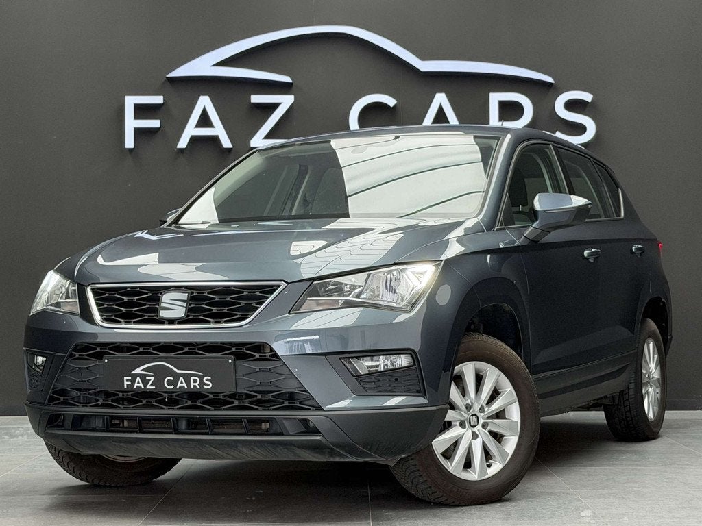SEAT Ateca 1.6 CR TDI Ecomotive * 1ER PROP + REGU + GARANTIE, Autos, Argent ou Gris, Achat, Euro 6, Entreprise