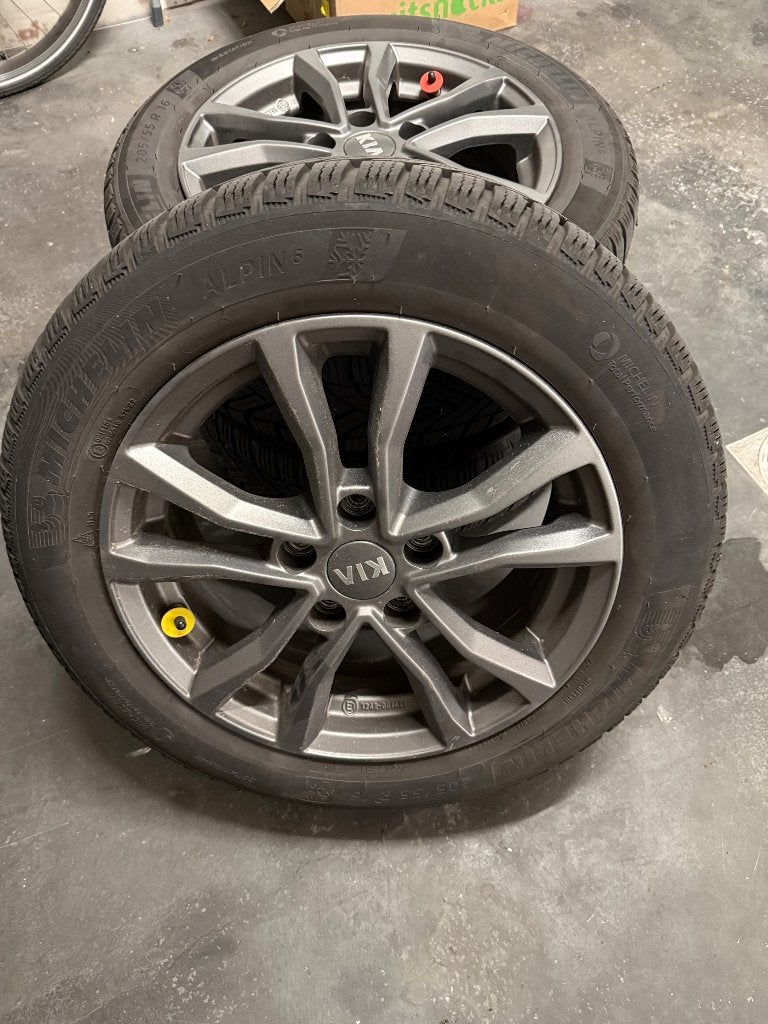 Winterbanden op velg, Autos : Pièces & Accessoires, Pneus & Jantes, Pneus et Jantes, Pneus hiver, 16 pouces, Véhicule de tourisme