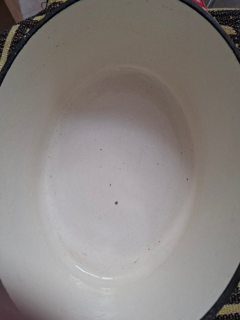 Emaillen kookpot, Huis en Inrichting, Keuken | Potten en Pannen, Gietijzer, Nieuw, Met deksel, Ophalen of Verzenden