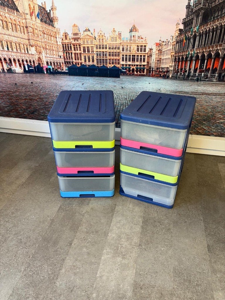 opbergboxen, Doe-het-zelf en Bouw, Kratten en Dozen, Ophalen, Gebruikt