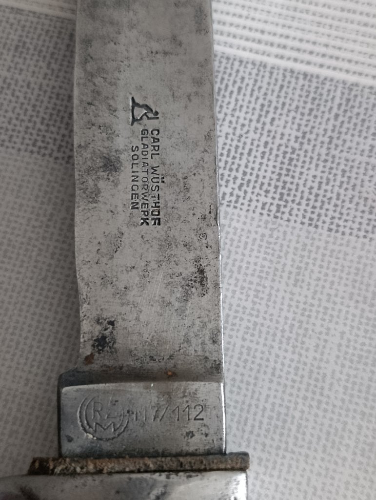 couteau hj avec devise, Enlèvement ou Envoi