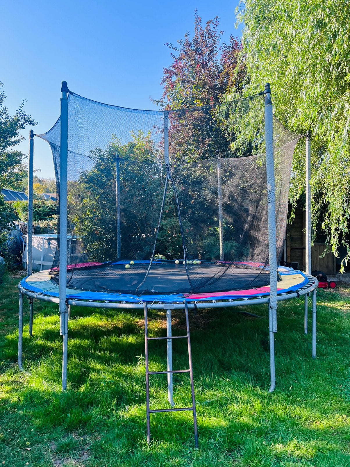 Trampoline diameter 350, Kinderen en Baby's, Ophalen, Gebruikt