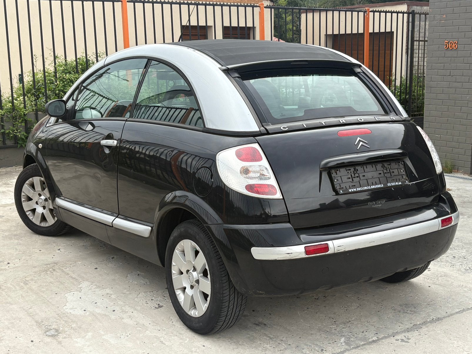 CITROËN C3 PLURIEL 1.4i 109 000KM 2006 MARCHAND EXPORT, Autos, Achat, Entreprise, Cabriolet, Noir