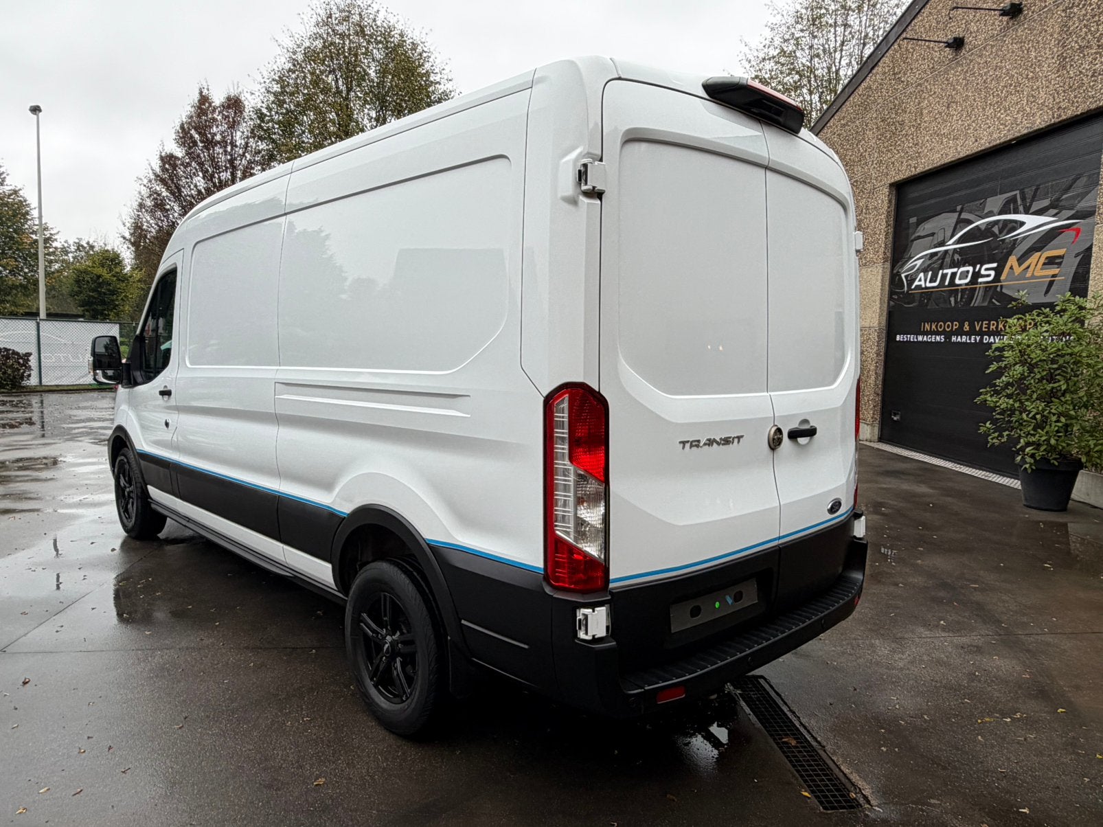 Ford Transit H2L2 Btw auto, Auto's, Voorwielaandrijving, 1995 cc, 4 cilinders, Wit