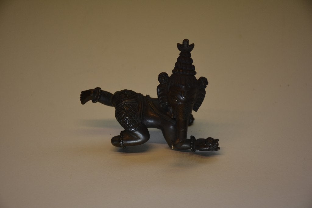 BRONZEN INDISCH BEELDJE, Ophalen, Brons