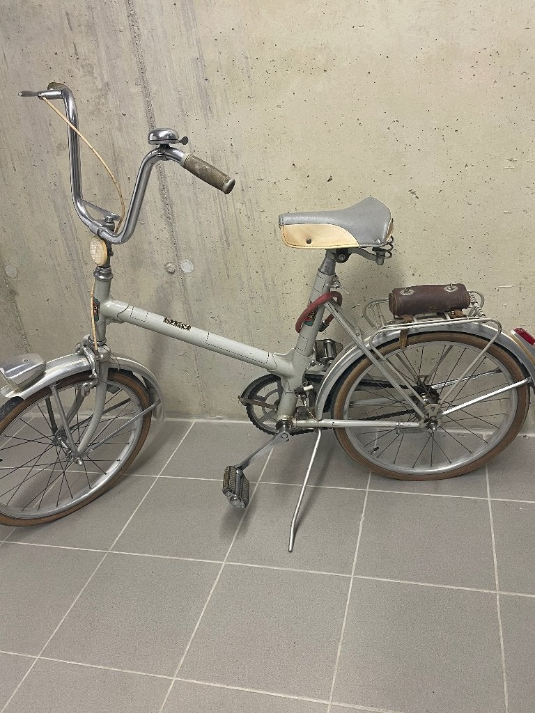 Vintage vouwfiets, Ophalen, Gebruikt, Velgrem, Totaal opvouwbaar