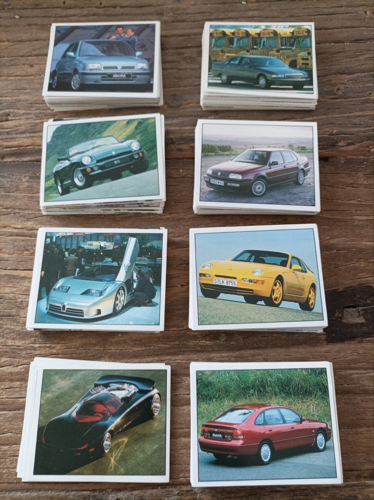 Panini Auto de 100 à 400 km/h, 358 autocollants différents, Enlèvement ou Envoi