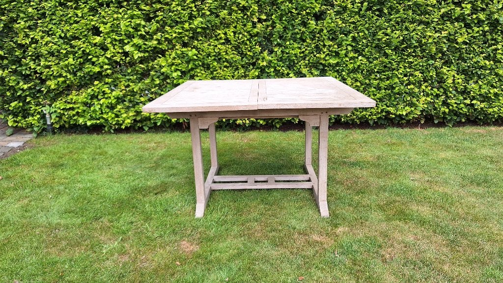 tuintafel, Jardin & Terrasse, Tables de jardin, Enlèvement, Comme neuf, Bois