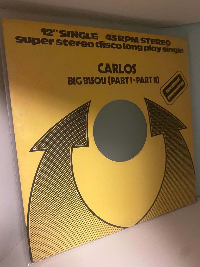Carlos – Big Bisou - Netherlands 1977, Envoi, Utilisé, Pop
