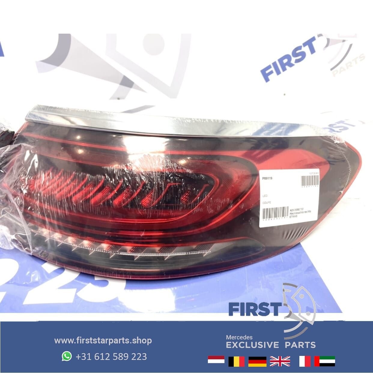 W253 C253 GLC FACELIFT COUPÉ LED ACHTERLICHT SET RECHTS 2021, Gebruikt, -, Ophalen of Verzenden, -