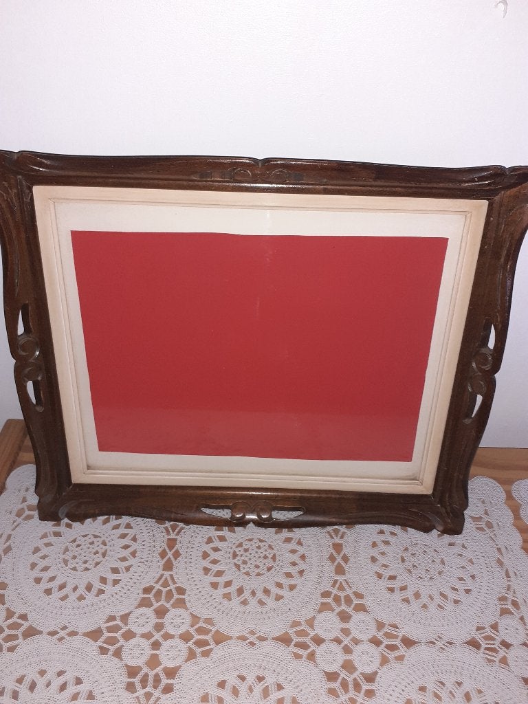 Cadre photos moulure en bois, Utilisé, 36 cm, Bois, Cadre photo