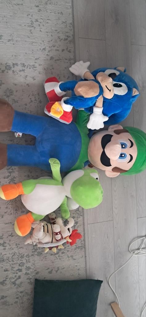 Knuffels, Super Mario, Ophalen