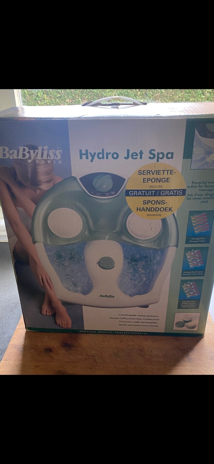 Voetbad babyliss, Ophalen, Zo goed als nieuw