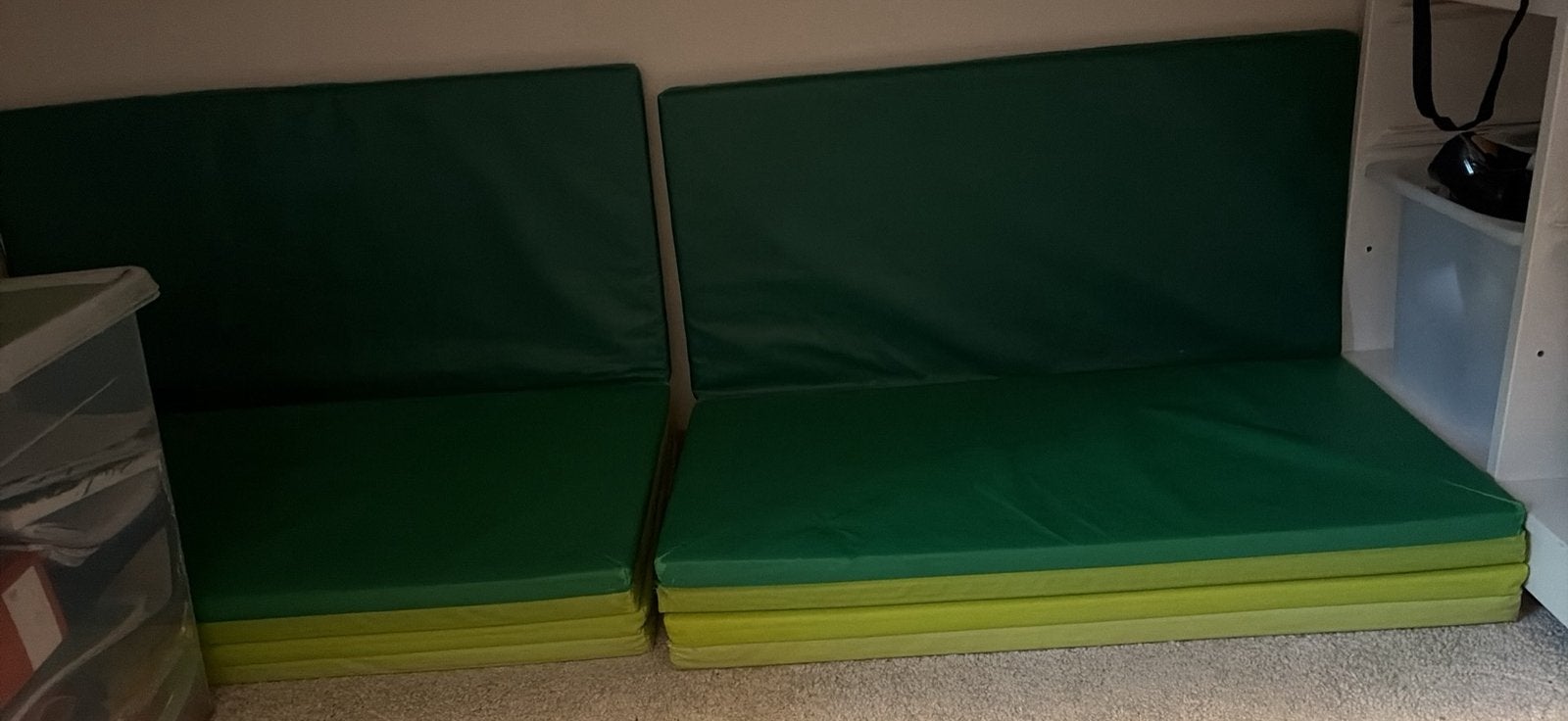 Tapis de jeux enfants, Kinderen en Baby's, Ophalen, Zo goed als nieuw, Groen, IKEA