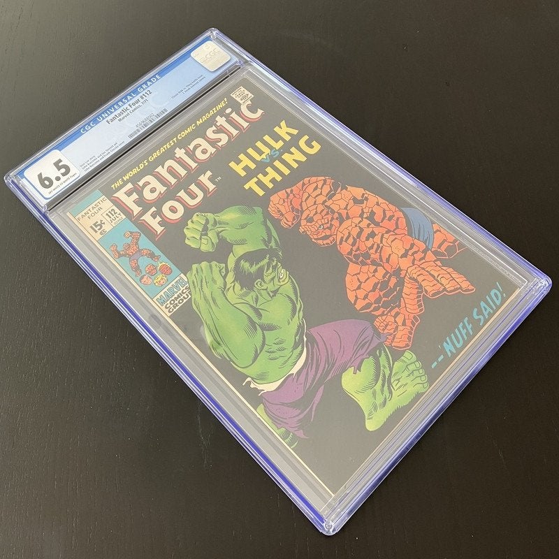Fantastic Four Vol.1 #112 CGC (1971) FN+ (6.5), Livres, BD | Comics, Marvel Comics, Comme neuf, Comics, Amérique