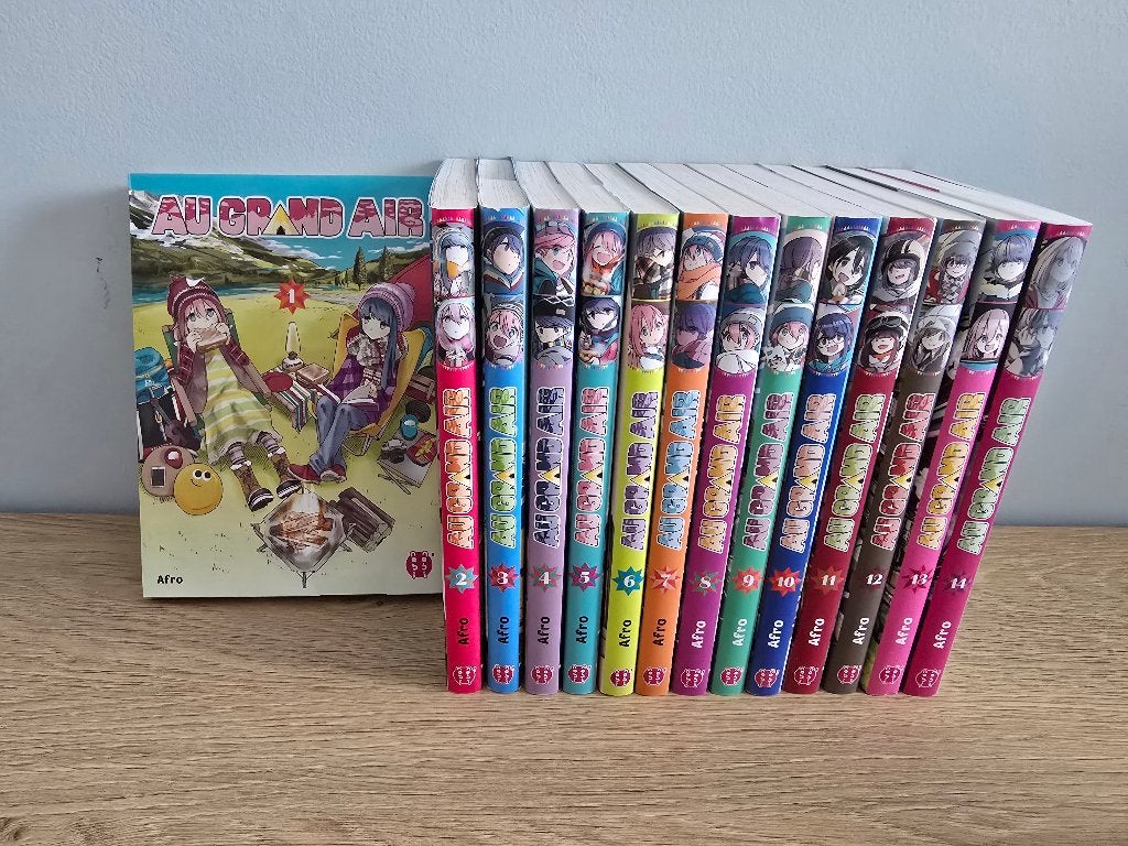 Mangas Au Grand Air (Tomes 1 à 14), Envoi, Utilisé