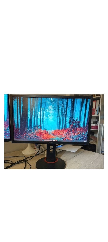 Acer XF240H 24" Full HD gaming monitor 144Hz, Computers en Software, HD, 101 t/m 150 Hz, Zo goed als nieuw, Hoofdtelefoonaansluiting
