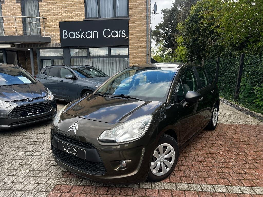 Citroën C3 1.1i/M2012/59.000KM/12M GARANTIE, Auto's, Citroën, Bedrijf, Te koop, C3, ABS, Airbags, Alarm, Boordcomputer, Dakrails