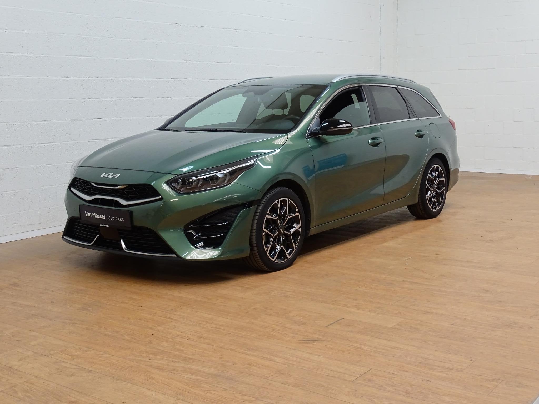 KIA cee'd Sportswagon GT Line 1.5 T-GDi 140 DCT ISG, Auto's, Kia, Dealer onderhouden, Stof, Gebruikt, Zwart