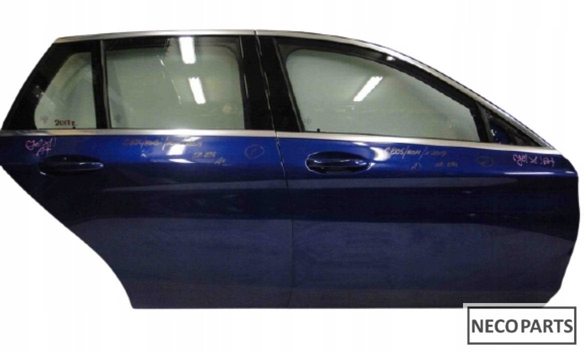 MERCEDES C KLASSE W205 DEUR PORTIER 896 ALLES LEVERBAAR!!!, Garde-boue, Utilisé, -, -