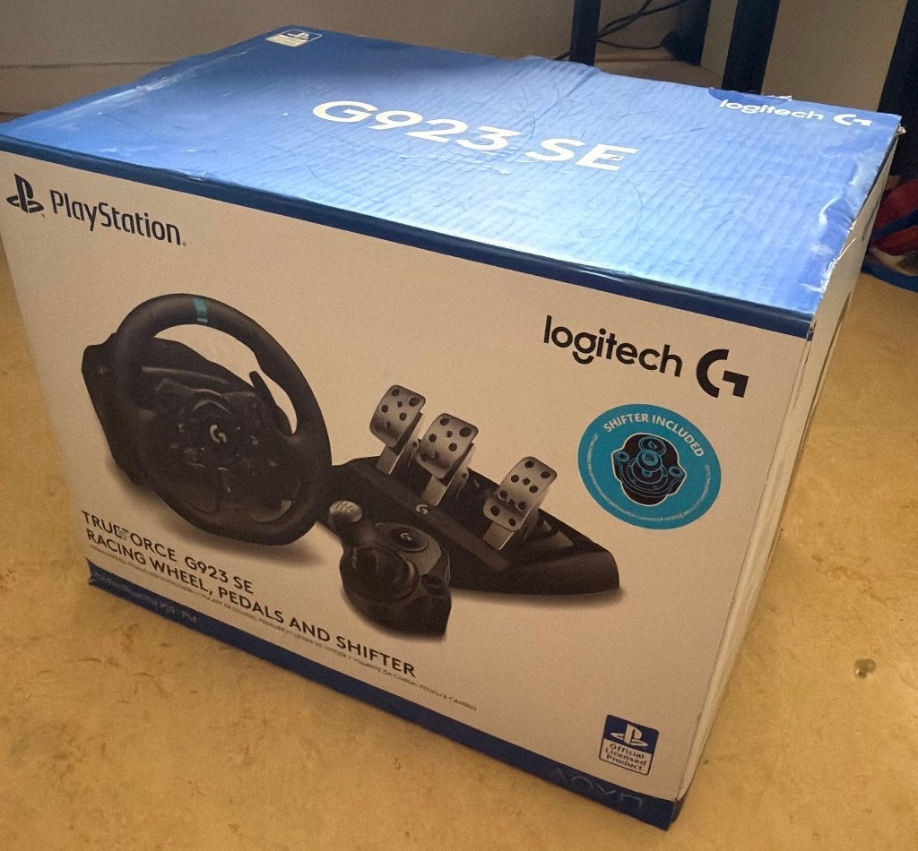Logitech G G923 SE Zwart USB 2.0 Stuurwiel +Pedalen+Joystick, Games en Spelcomputers, Spelcomputers | Sony Consoles | Accessoires