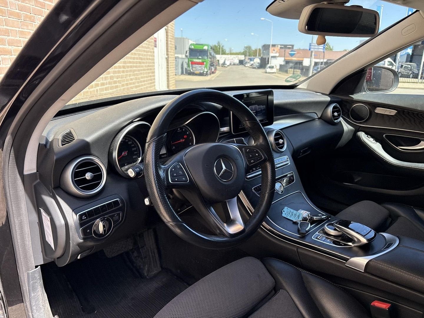 Mercedes-Benz C 350 Estate e Lease Edition | Climate | Cruis, Auto's, Zwart, Zwart, Bedrijf, Break