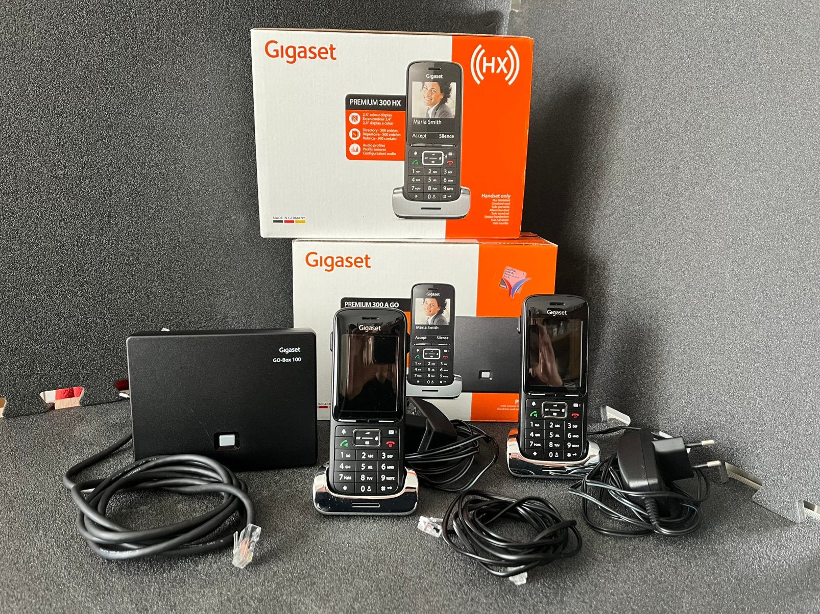 Gigaset Premium 300 A Go Duo, Télécoms, Téléphones fixes | Combinés & sans fil, Envoi, Utilisé, 2 combinés