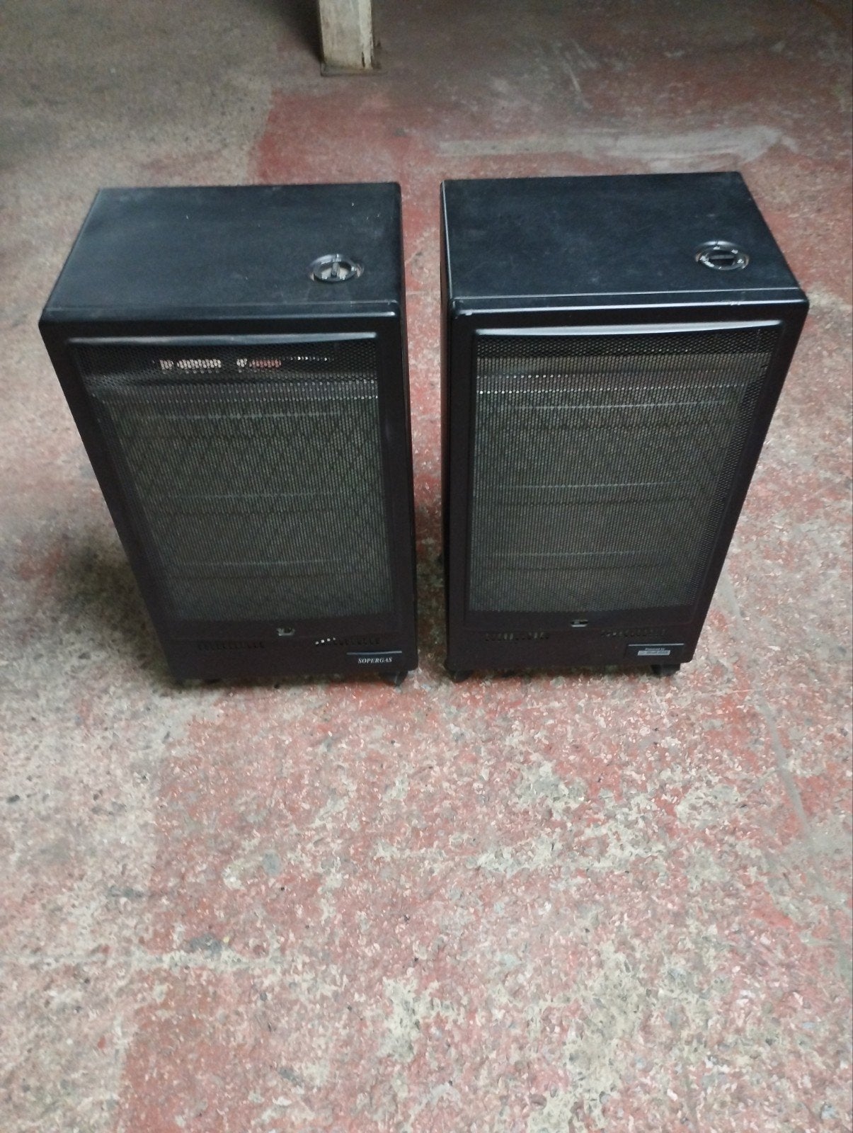 2 „Bonbone” gasverwarmers, Ophalen