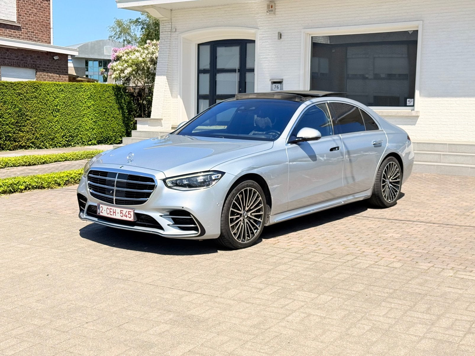 Mercedes 350 cdi // AMG // burmester // panorama, Autos, Mercedes-Benz, Argent ou Gris, Achat, Noir, 5 portes