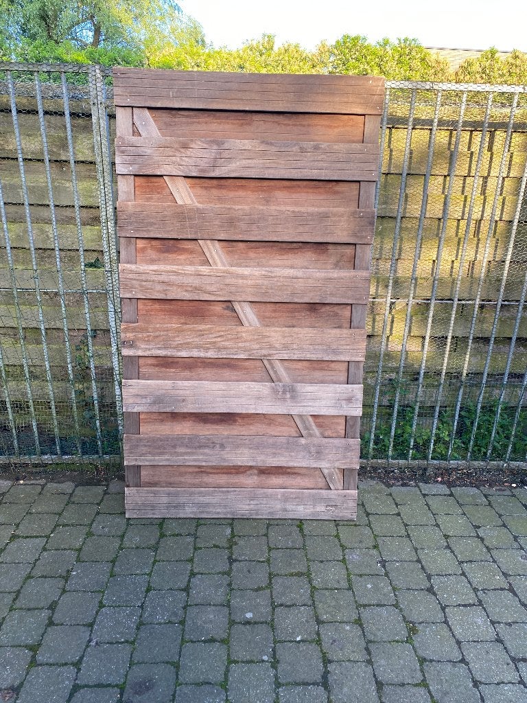 Porte de jardin Bankirai, Jardin & Terrasse, Enlèvement, Neuf